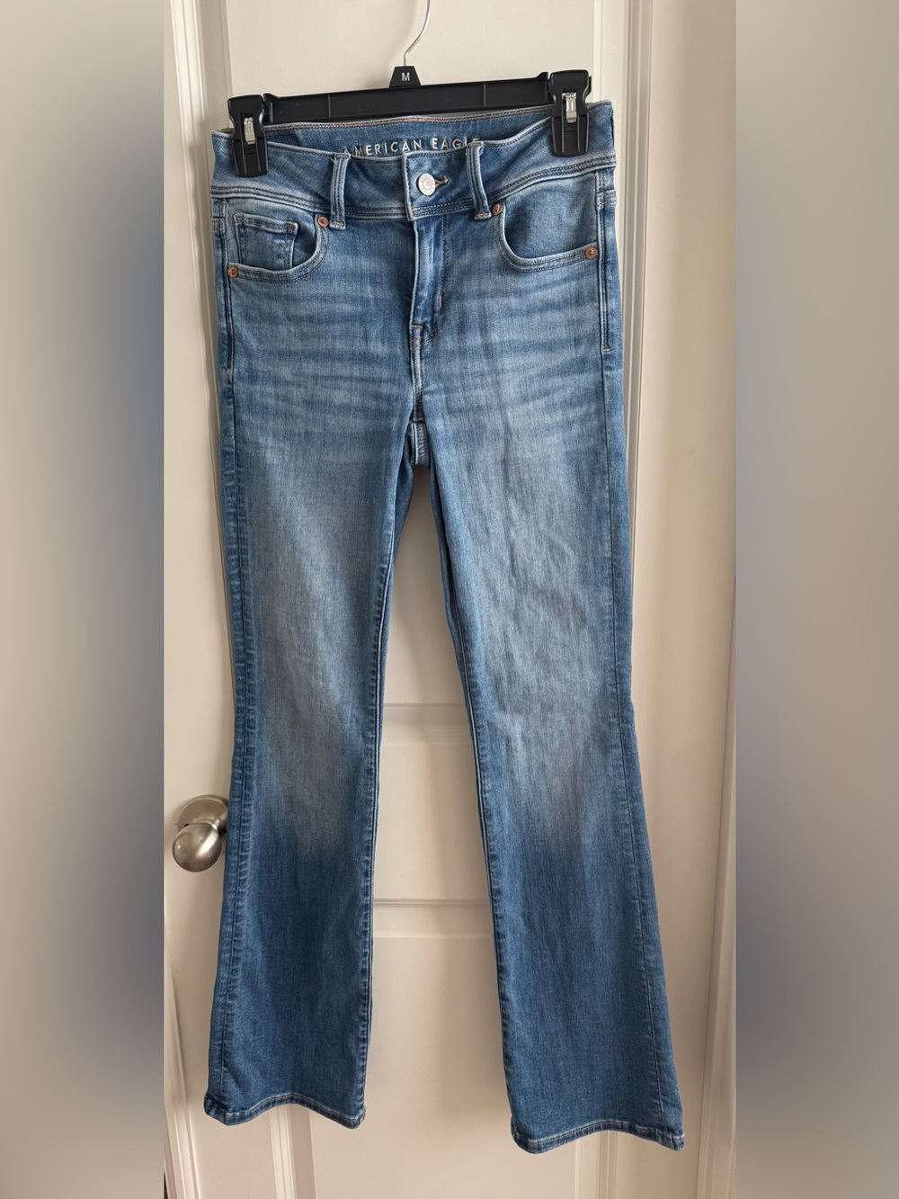 American Eagle Outfitters Light Blue Kick boot